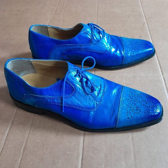 Liberty Men’s Exclusives LS1057 Dress Shoes Blue Size 10.5 main image 8